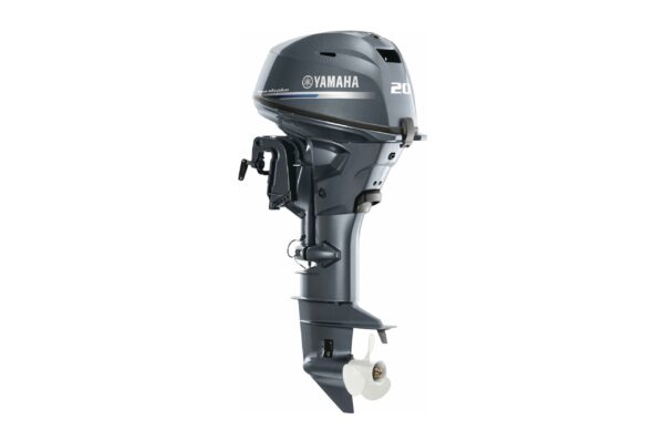 Yamaha 20hp Outboard | Remote Mechanical,  Electric & Manual Start, 20" Shaft | F20LWPB - USED