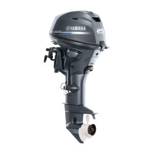 Yamaha 25hp Outboard | Remote Mechanical, Electric Start, 15" Shaft | F25SC - USED