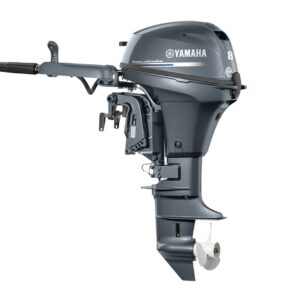 Yamaha 8hp Outboard | Tiller, Manual Start, 20" Shaft | F8LMHB