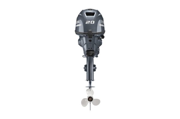 Yamaha 20hp Outboard | Remote Mechanical,  Electric & Manual Start, 15" Shaft | F20SWPB - USED - Image 2