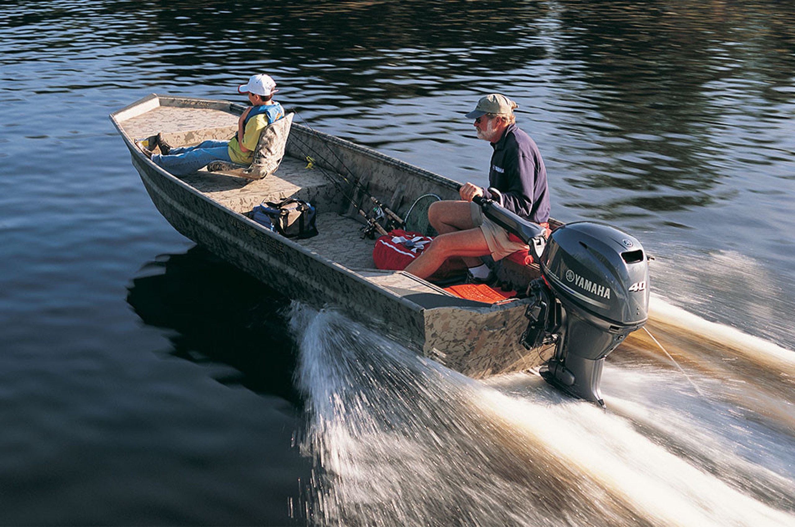 Yamaha 40hp Outboard | Tiller, 20" Shaft | F40LEHA - USED - Image 2