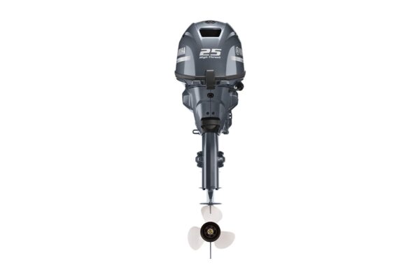Yamaha 25hp Outboard | Remote Mechanical, Electric Start, 15" Shaft | F25SC - USED - Image 2